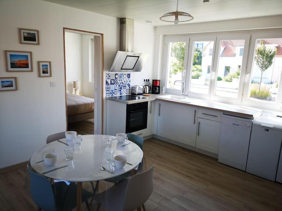 T2 - Appartement 1 Chbre Wissant Exteriör bild